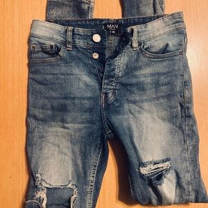 MAN skinny blue Jeans